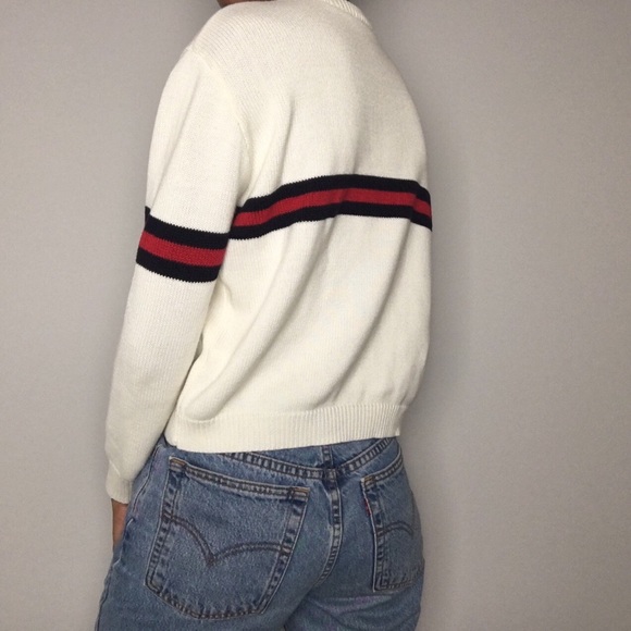SOLD! Brandy Melville Bernadette Striped Sweater Knit - Picture 4 of 16